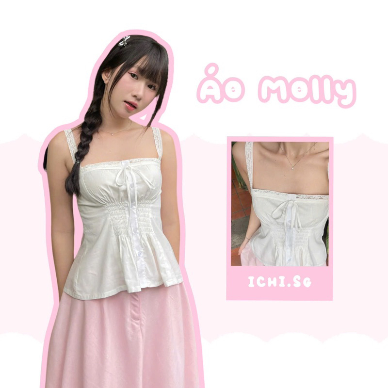 MOLLY TOP WHITE