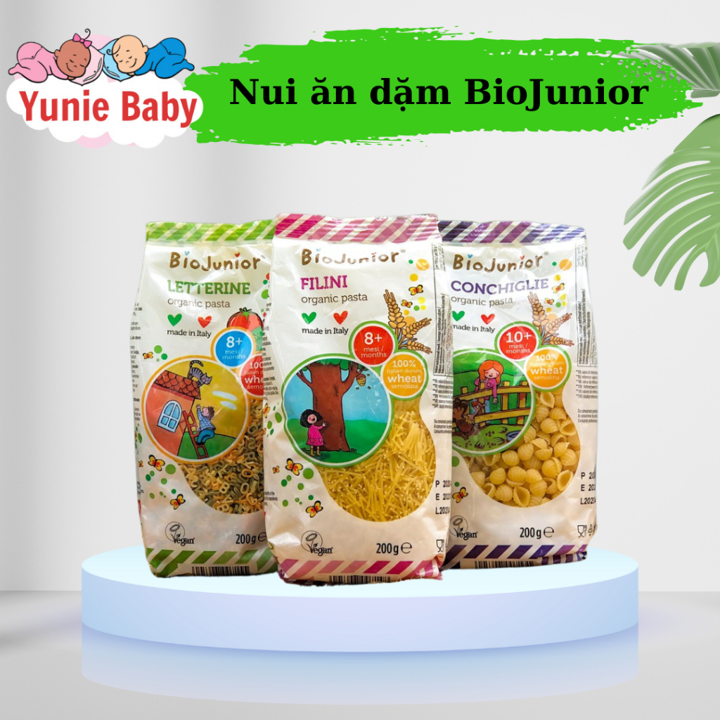 [Date 2026] Bio Junior organic baby pasta shaped like letters/shells ...