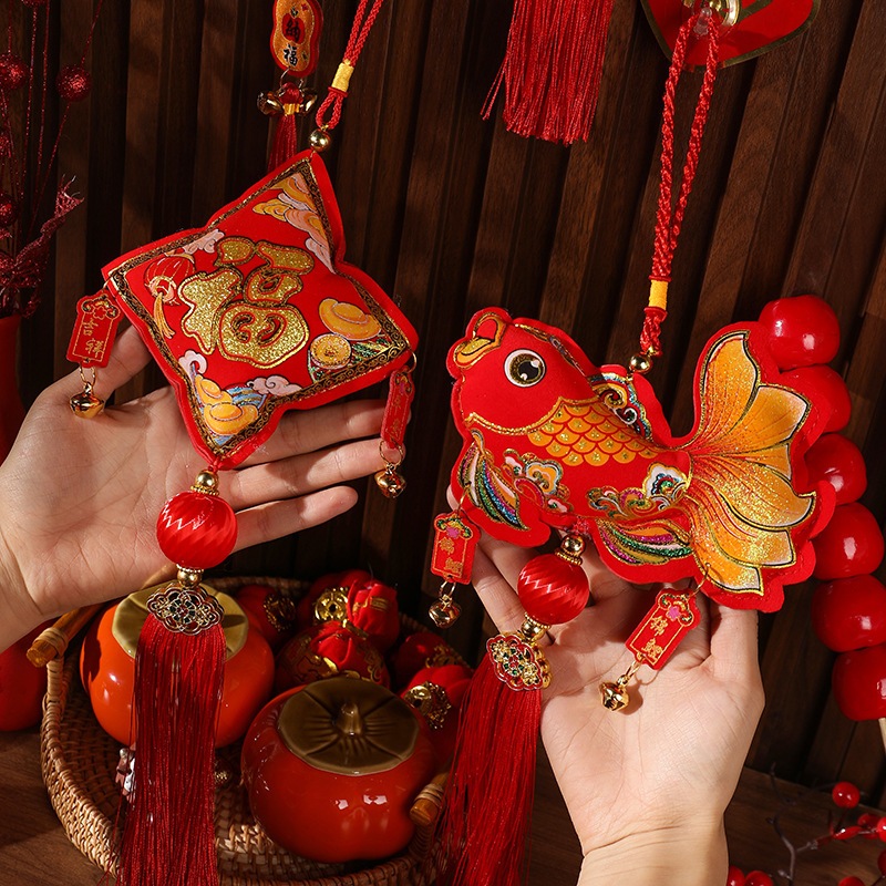 Hanging rope HIGH QUALITY VELVET FABRICCNY with bells IN THE SHAPE OF ...