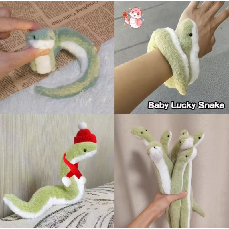 Lovely 2025 Snake Mascot Teddy Bear | Shopee Malaysia
