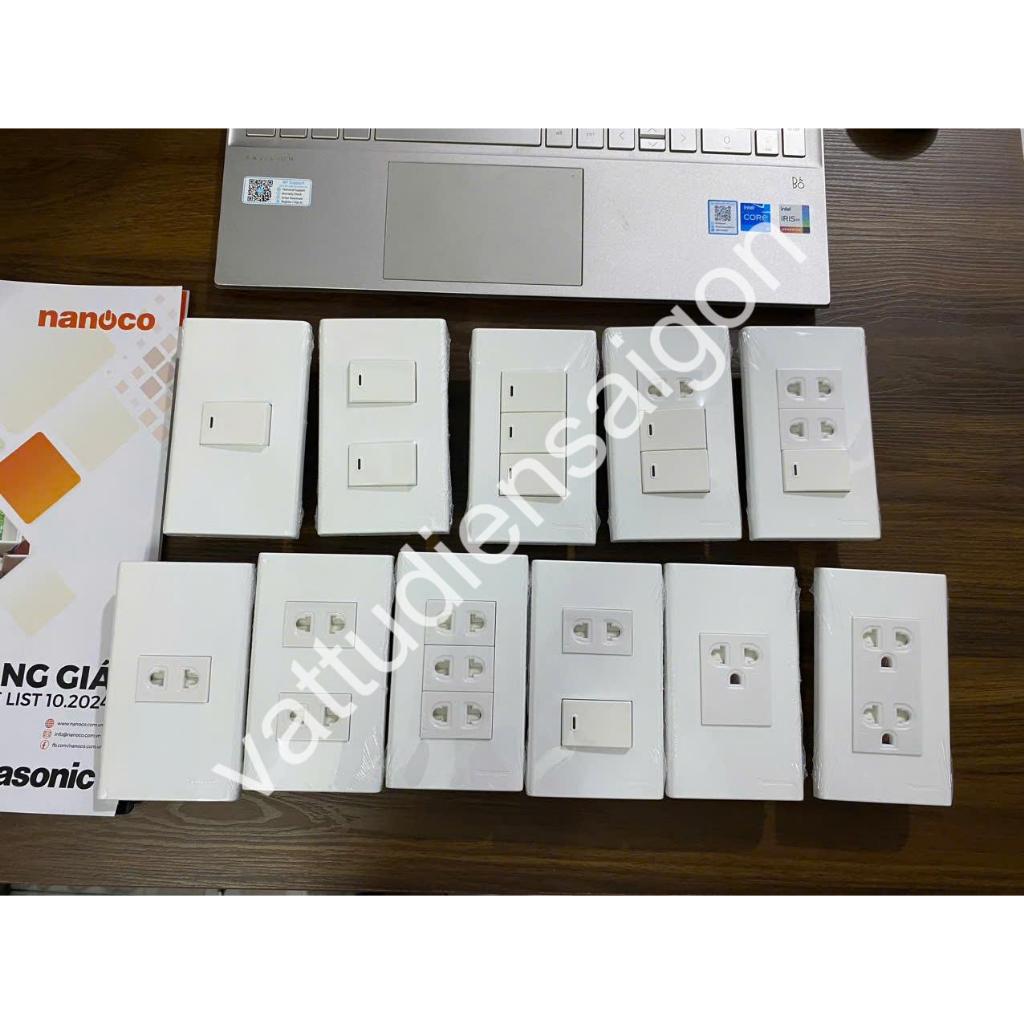 Combo Panasonic - Genuine Panasonic Wide Series Socket and Switch Face ...