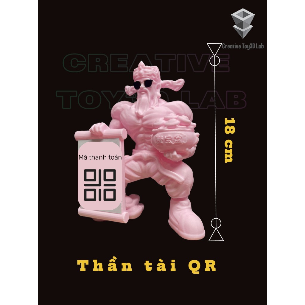Super cool 3D printed athlete QR code board [No QR stickers] | Shopee ...