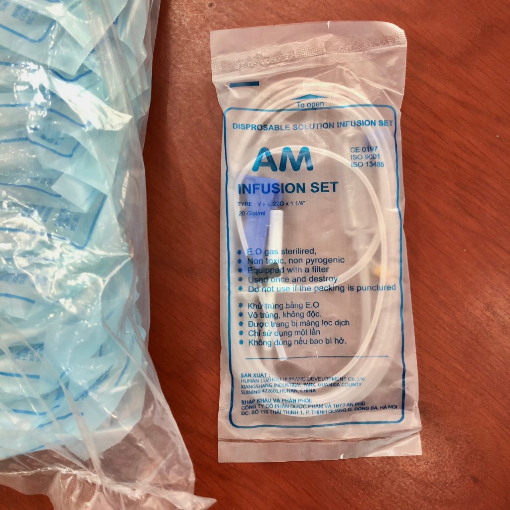 Am infusion set - AM infusion line sterilized with E.O (1 line ...