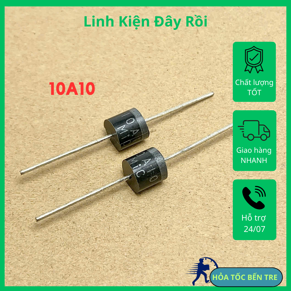 10 Pieces 10A10 10 Amp 1000V 10A 1KV Axial Rectifier Diode Solar Panel C16 | UK