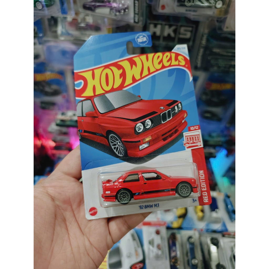 Hot Wheels 92 BMW M3 Model Car (Red Edition) | Shopee Malaysia