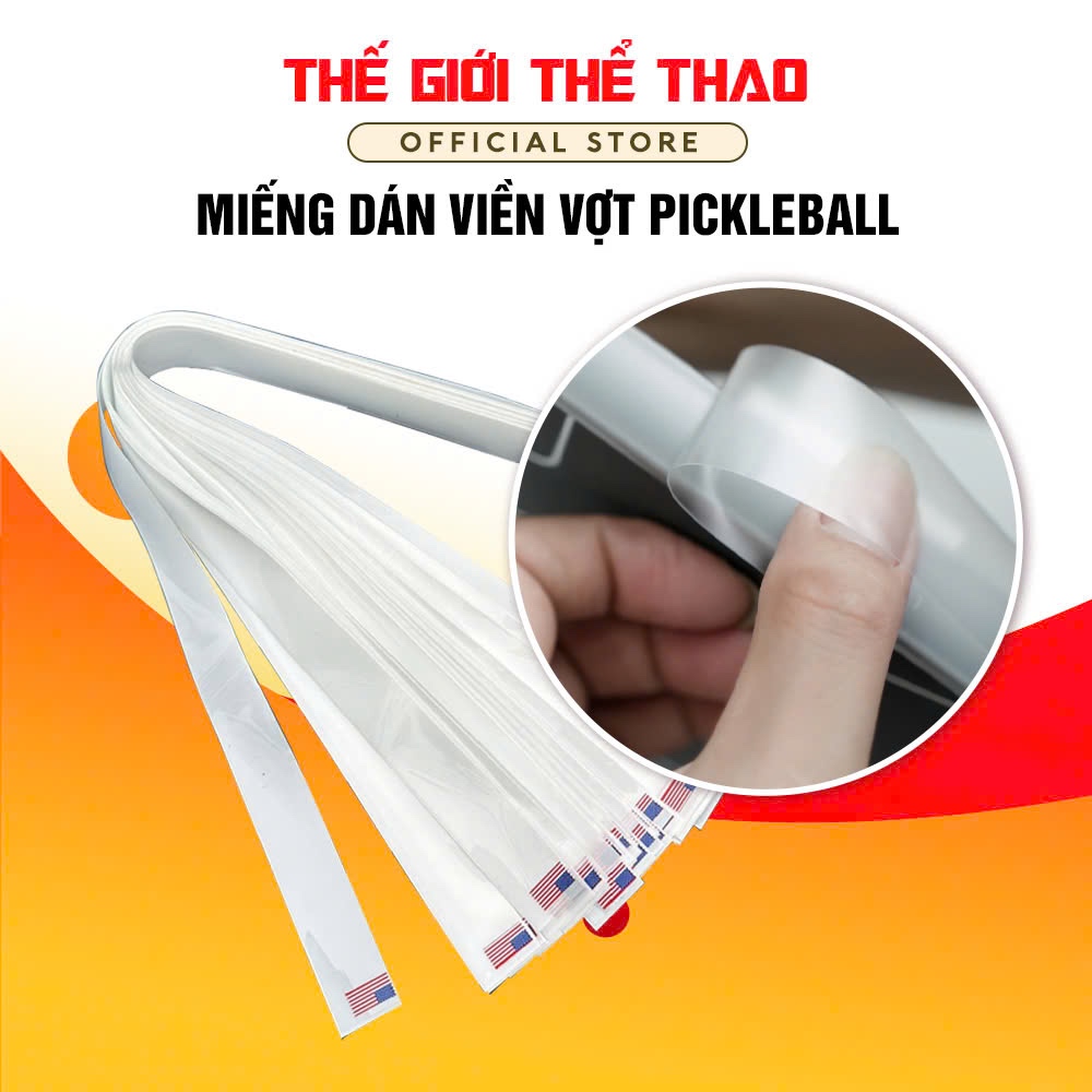 Transparent Pickleball Racket Edge Stickers Imported from USA (Genuine ...