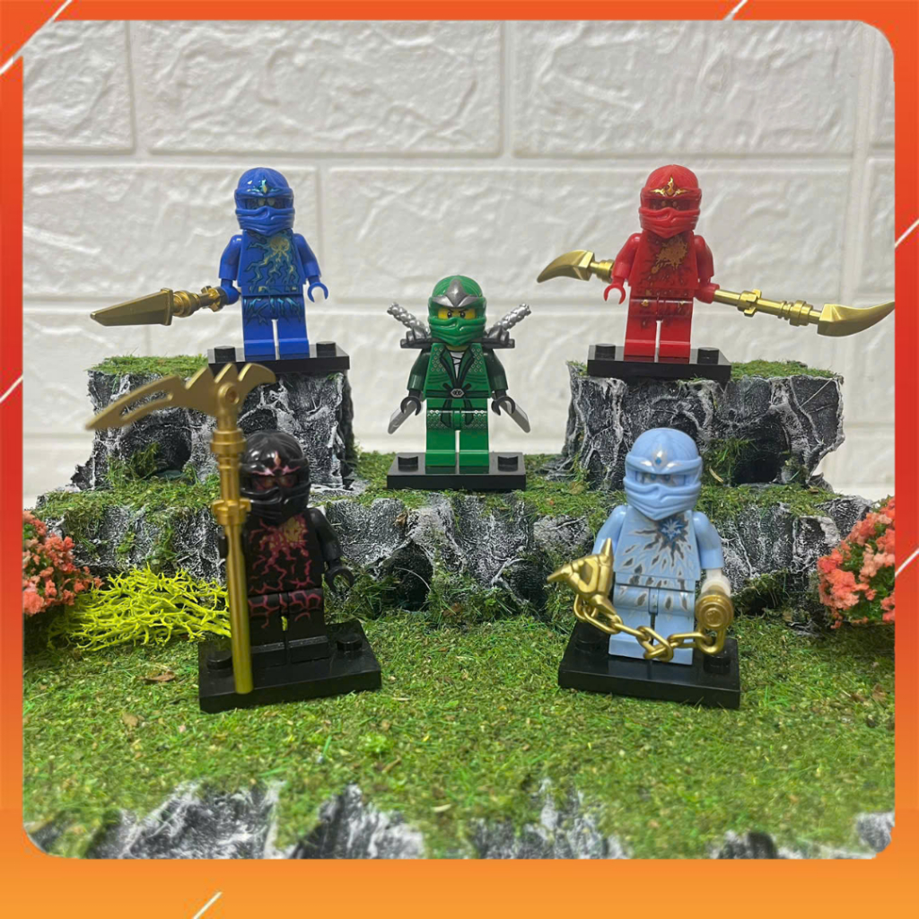 Ninja Minifigures NRG Suit Lloyd ZX NEW SEAL Shopee