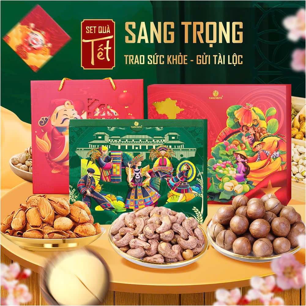 Tanu NUTS luxury gift Set, gift box of all kinds of nutritious NUTS for ...
