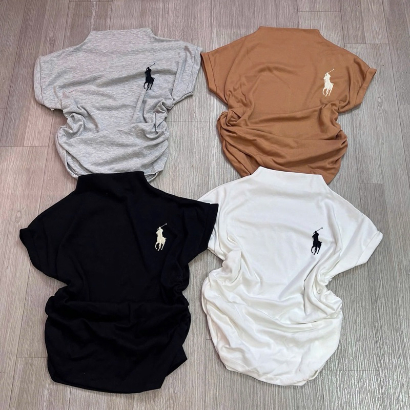 Horse Round Neck Short Sleeve T-Shirt