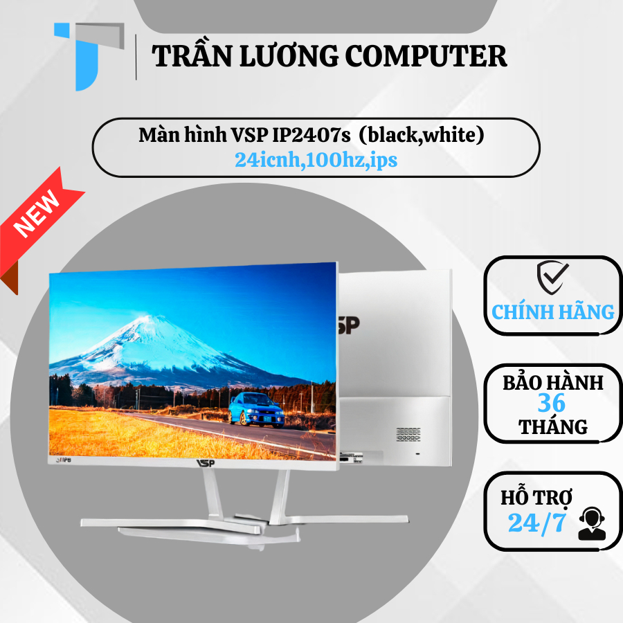 Vsp IP2407SG 23.8 Inch Computer Monitor (FHD/IPS/100Hz/1ms ) - Genuine ...