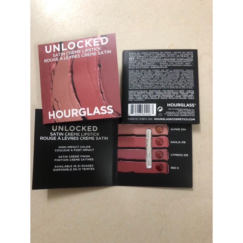 Hourglass Satin Lipstick Unlocked sample | Shopee Malaysia