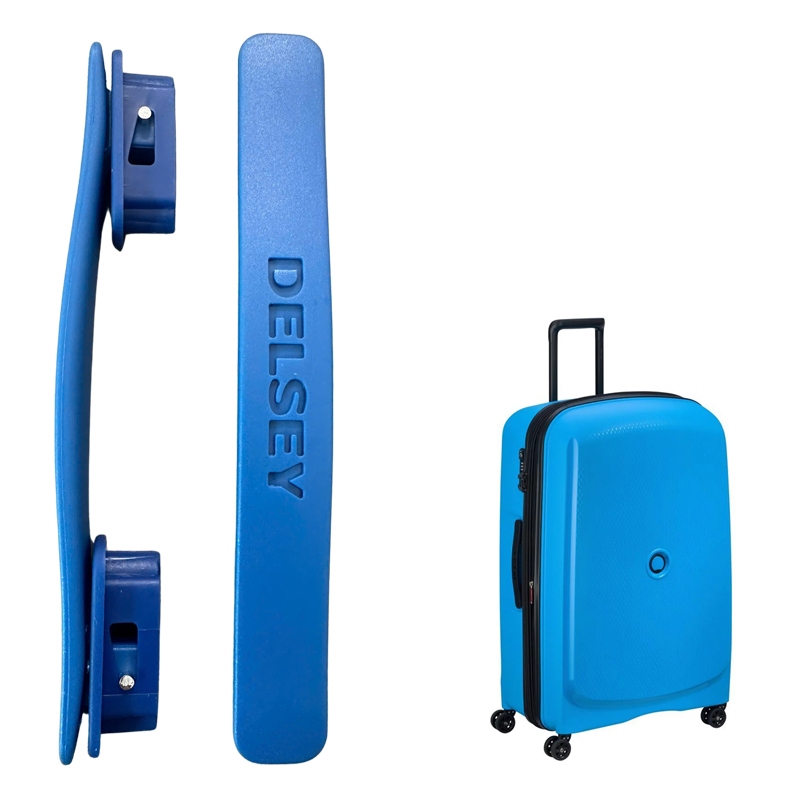Delsey suitcase handle is used to replace old broken handles, easy
