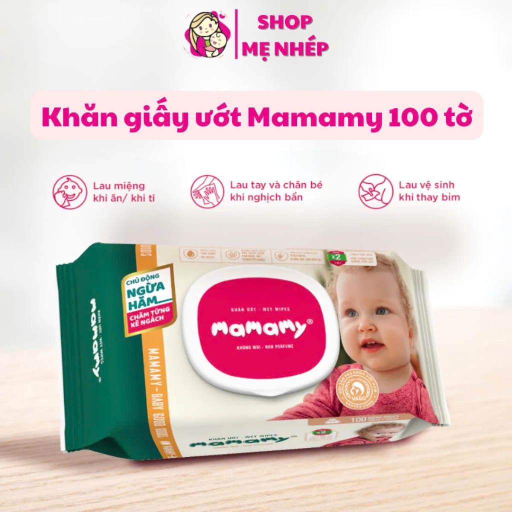 Mamamy wet wipes for mothers and babies double diaper rash preventative ...