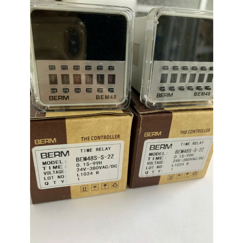 Time Relay (Timer) BERM BEM48S-S, BEM48S-1Z, BEM48S-2Z, BEM48S-S-2Z ...