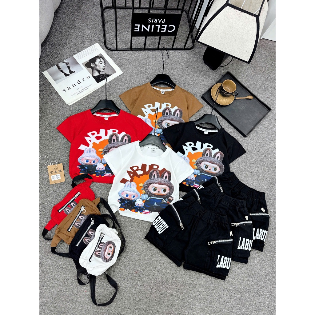 7-23kg: Beautiful LABUBU set WITH BAG for boys and girls - BLKT ...