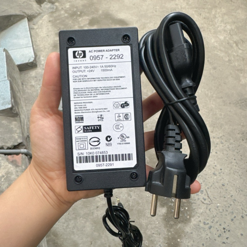 Hp Scanner power Adapter 24V 1500mA | Shopee Malaysia