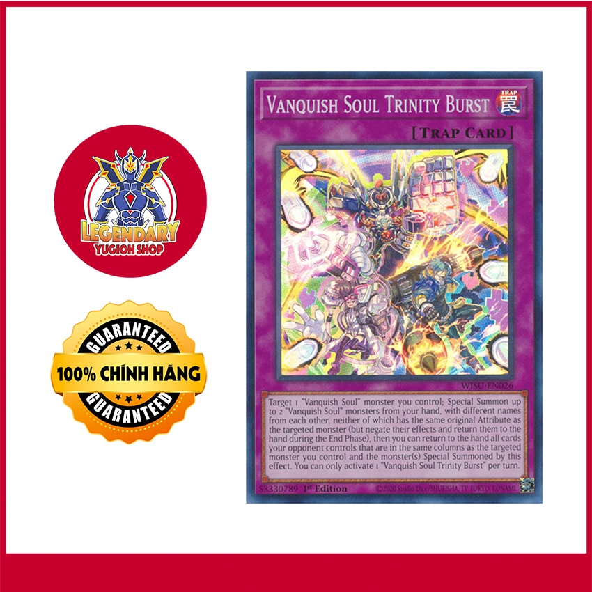 [Original Yugioh Card] Vanquish Soul Trinity Burst | Shopee Malaysia