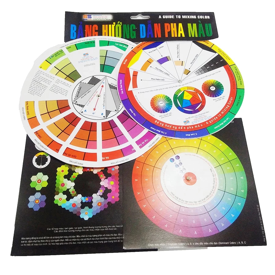Color Mixing Instructions (Set of 4 Piece) | Shopee Malaysia