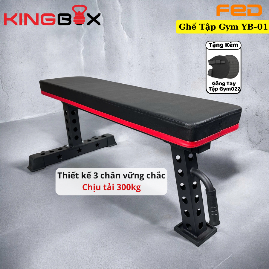 Kingbox YB-01 Weight Training Bench, 300kg Load-bearing Gym Chair with ...