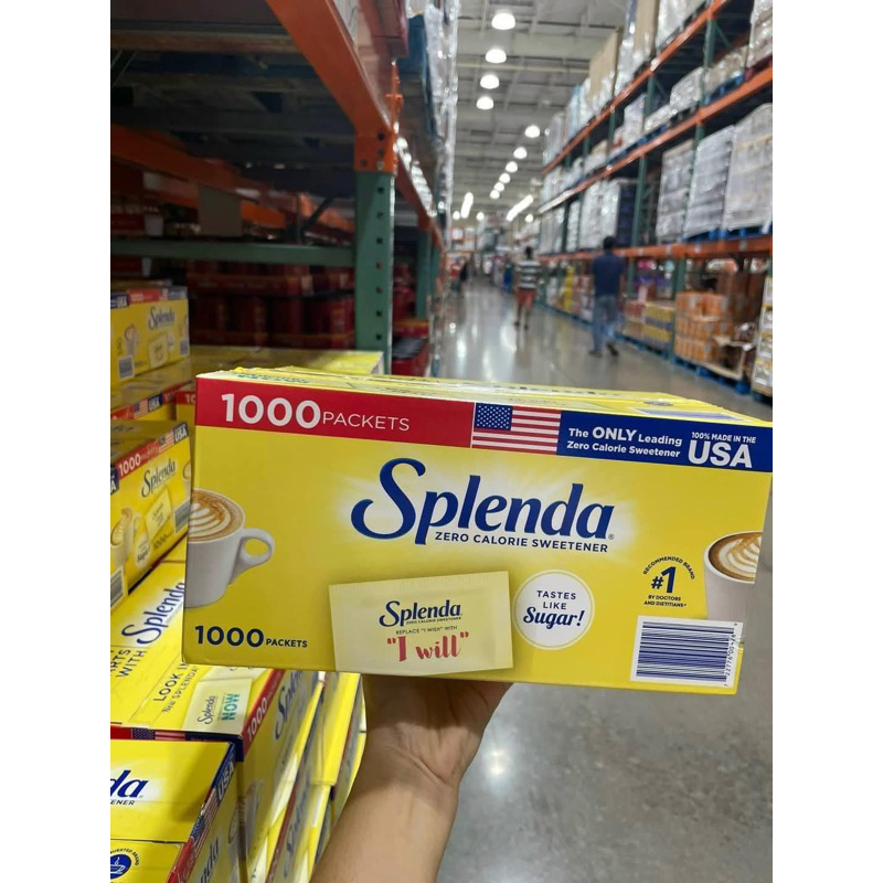 100 packets of Splenda diet sugar (cooking, keto baking, das) | Shopee ...