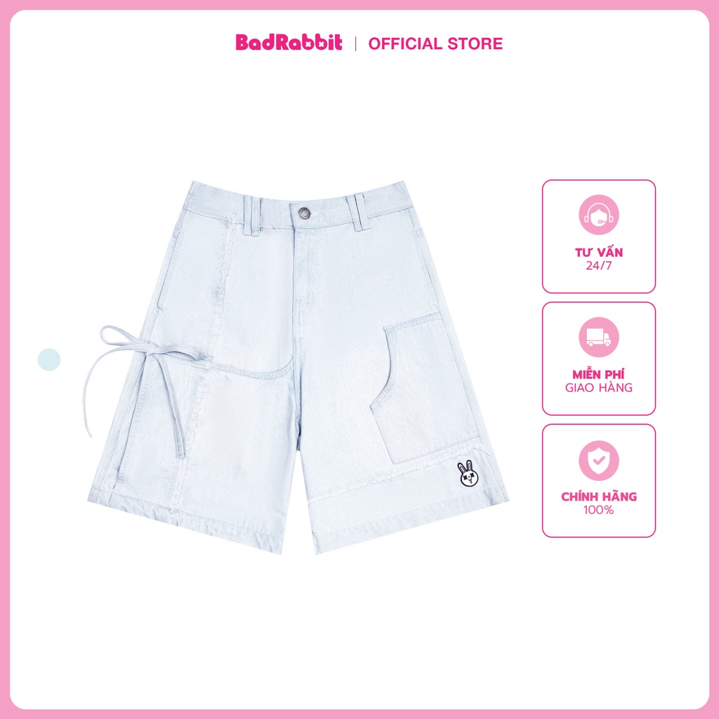 Yay Rabbit Baggy Jeans Shorts - Genuine Local Brand | Shopee Malaysia