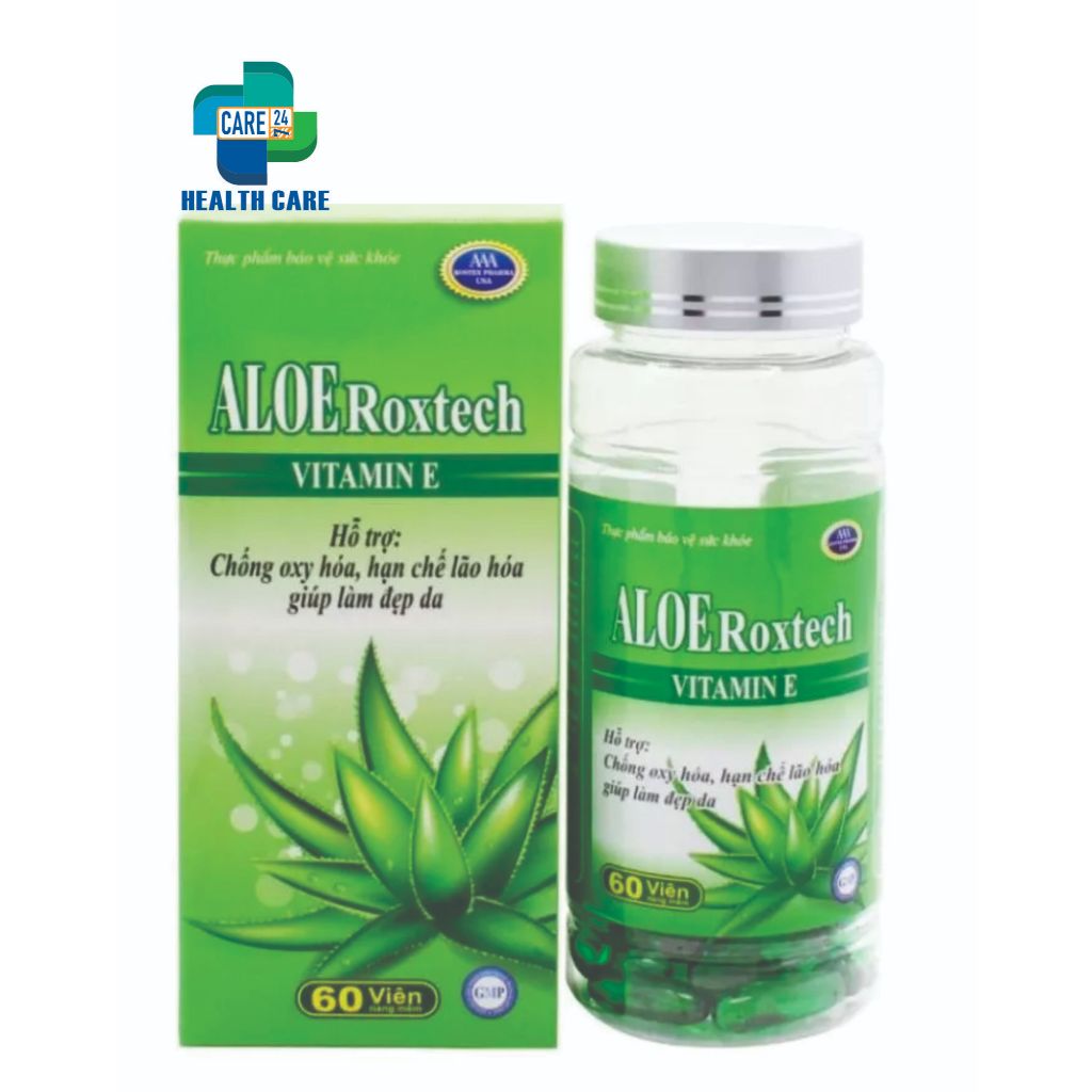Viên uống lô hội Aloe Roxtech Giúp chống lão hóa da, sáng mịn da, dưỡng ...