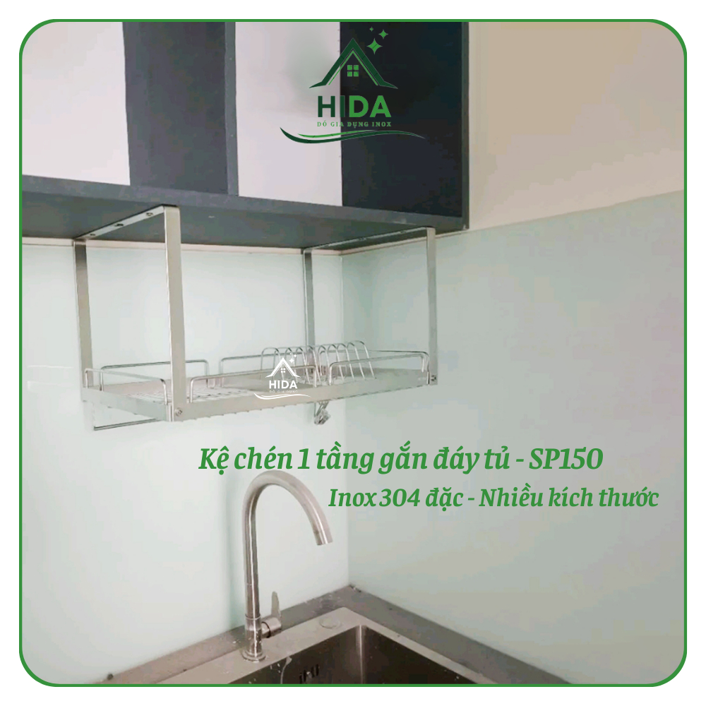 Phat DAT 304 stainless steel bottom hanging dish rack (many sizes) no ...