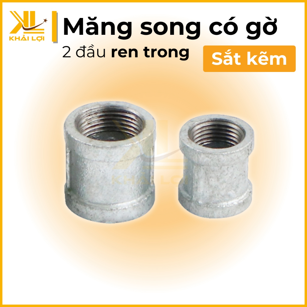 Internal Thread Socket with Iron and Zinc Edge – Connecting 2 Internal ...