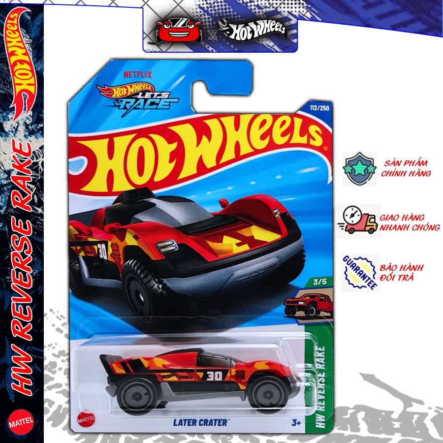 Later cruiser model, 1/64 scale hot wheels car, hw reverse rake case ...