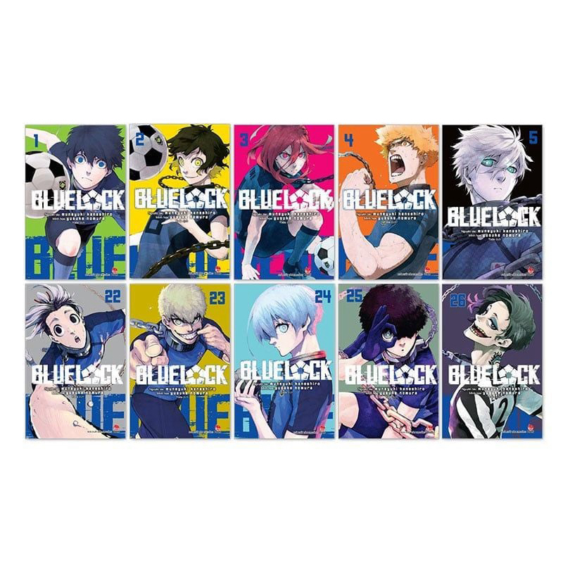 Comics | Bluelock - Complete set of 26 episodes - REVISED, no seal, no ...