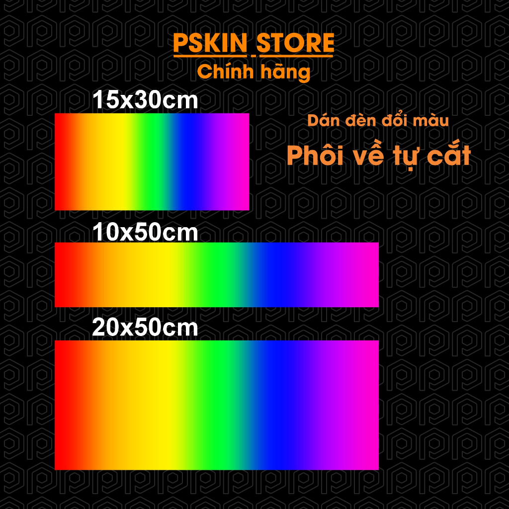 [Self-cut billet] Color-changing Decal to decorate demi, daylight, cars ...