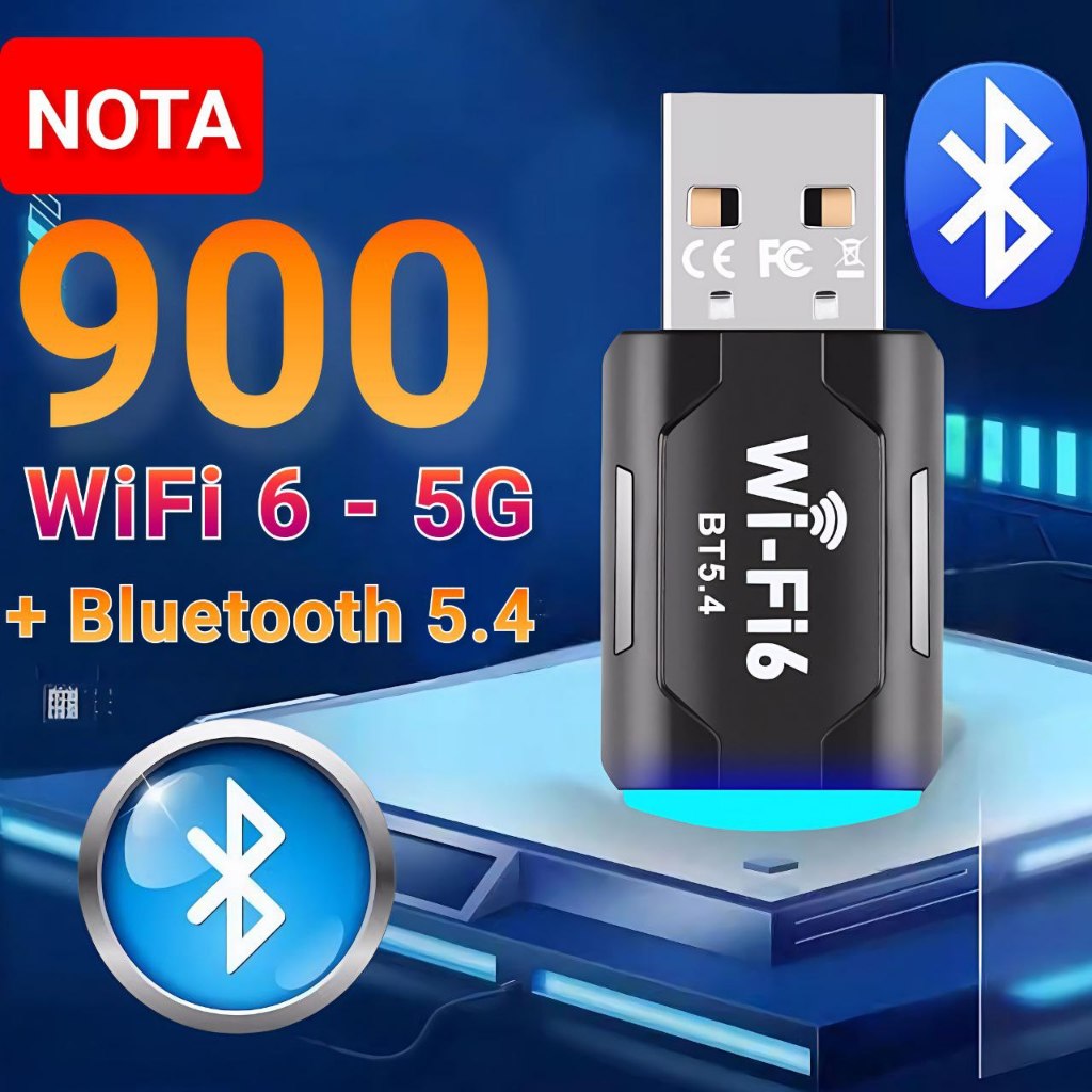 [Fire Speed] USB Upgrade wifi receiver 6 - 900Mbps with 5Ghz 1300 Mbps ...