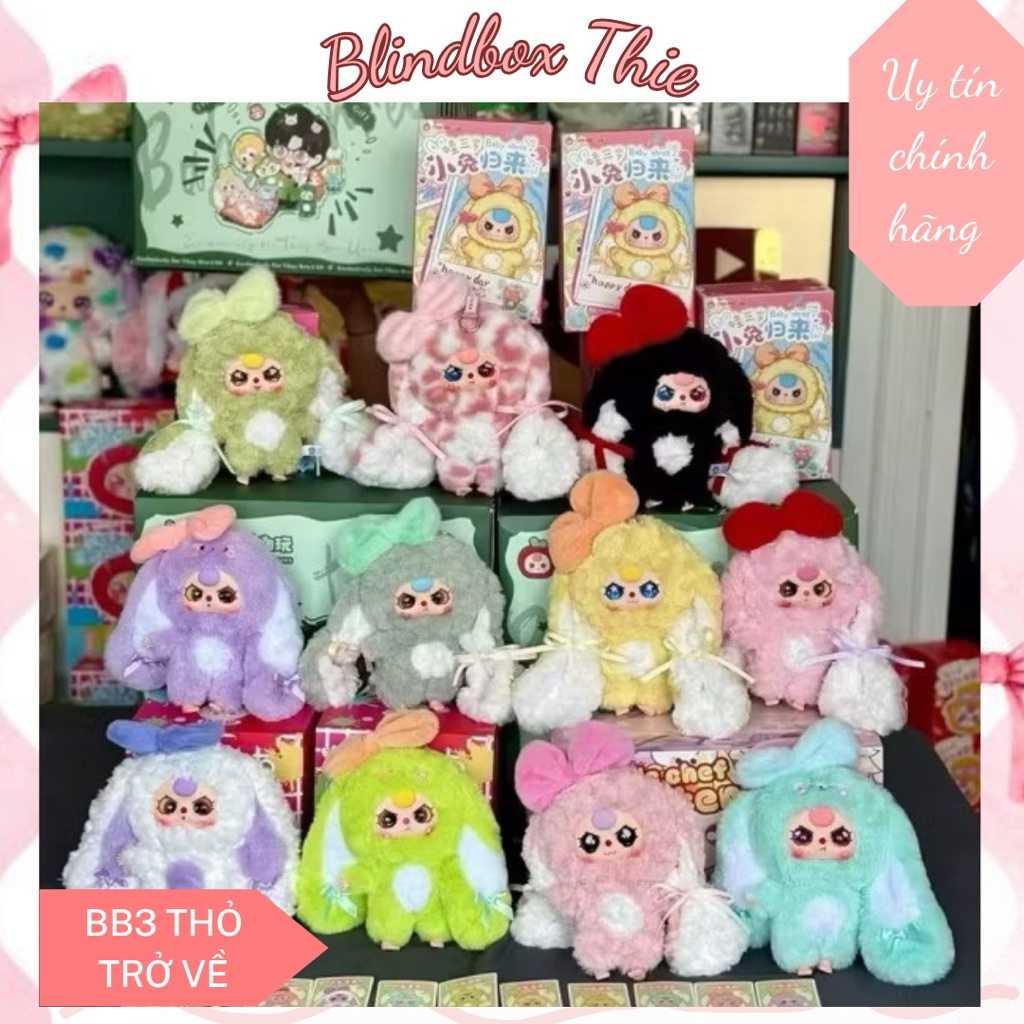 BlindBox BaBy Three Rabbit Returns (Genuine) | Shopee Malaysia