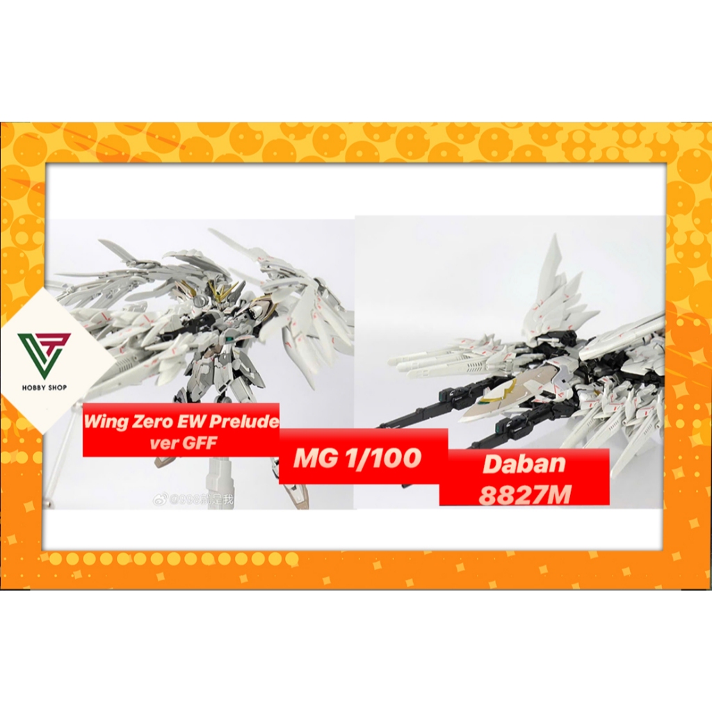 [READY STOCK] Assembly Model 8827 M MG 1/100 Wing Zero Snow White ...