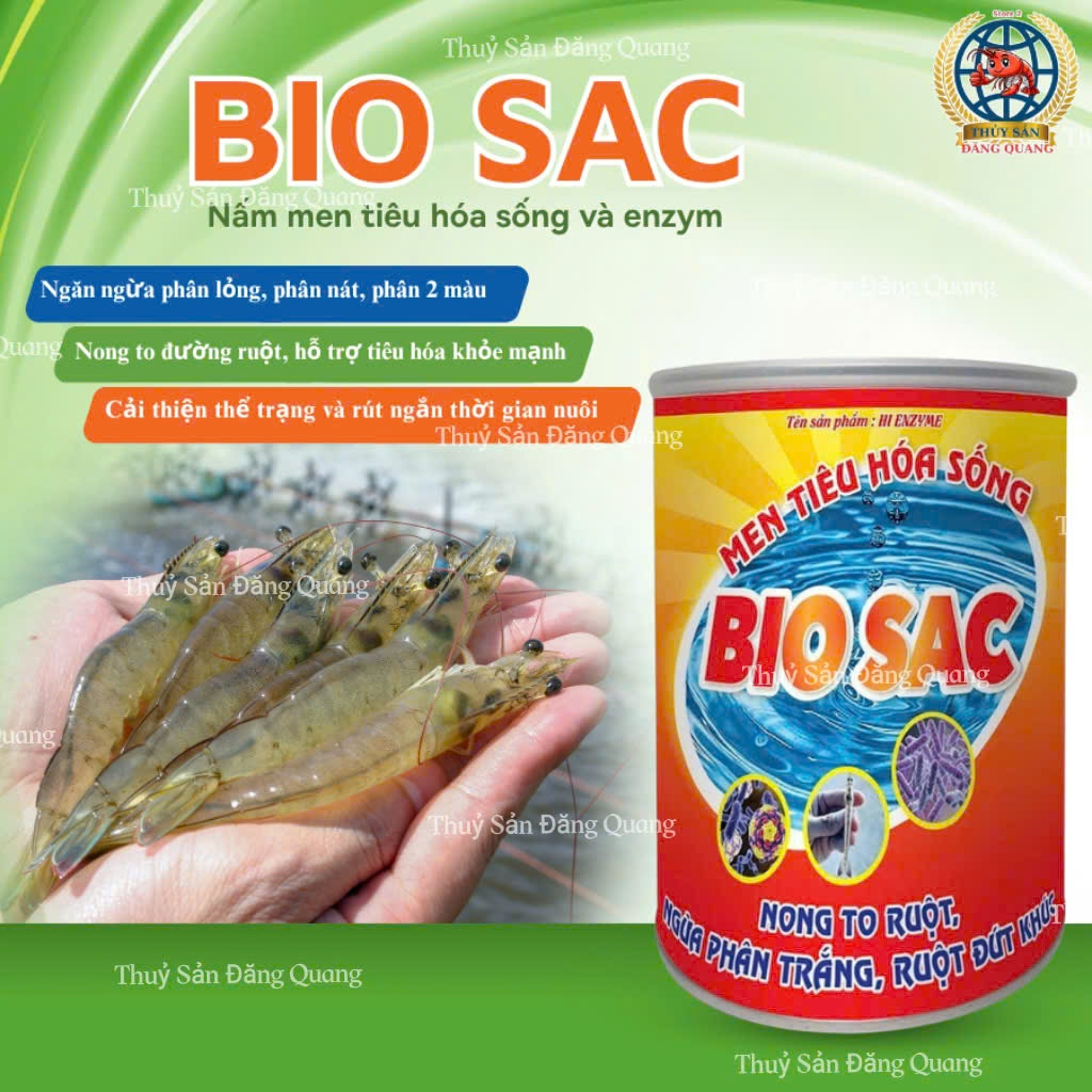 BIO SAC shrimp and fish live digestive enzymes help increase nutrient ...