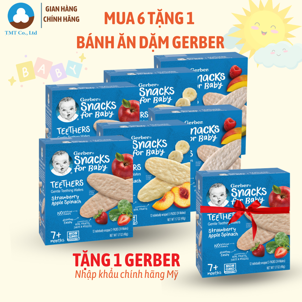 [Buy 6 get 1 free] Nestle Gerber Rice Cakes 48g many flavors, imported ...
