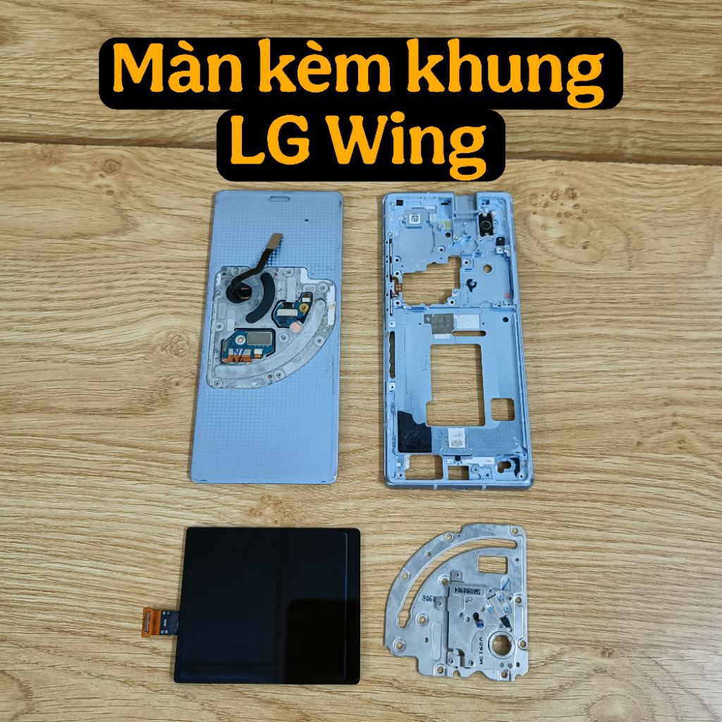 LG Wing frame, original LG Wing frame screen, disassembled, frame is ...
