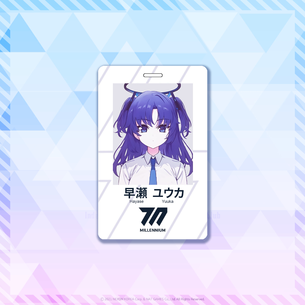 Millennium Hayase Yuuka Student Card - Blue Archive | Shopee Malaysia
