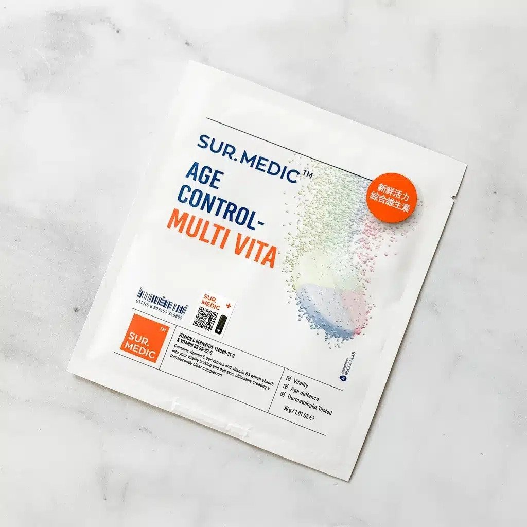 Surmedic Age Control Multi Vita Mask To Support Skin Regeneration And 