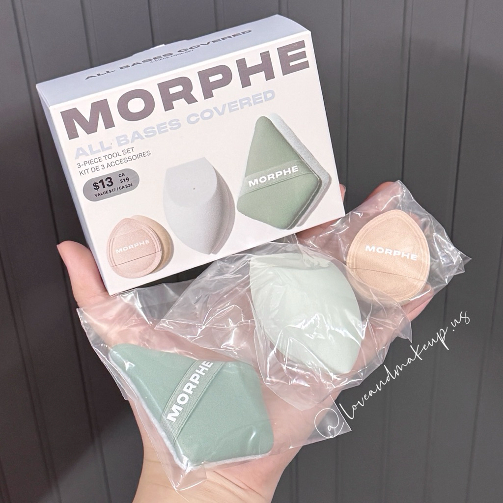 (NEW 2025) Morphe All Bases Covered 3-Piece Tool Set | Shopee Malaysia
