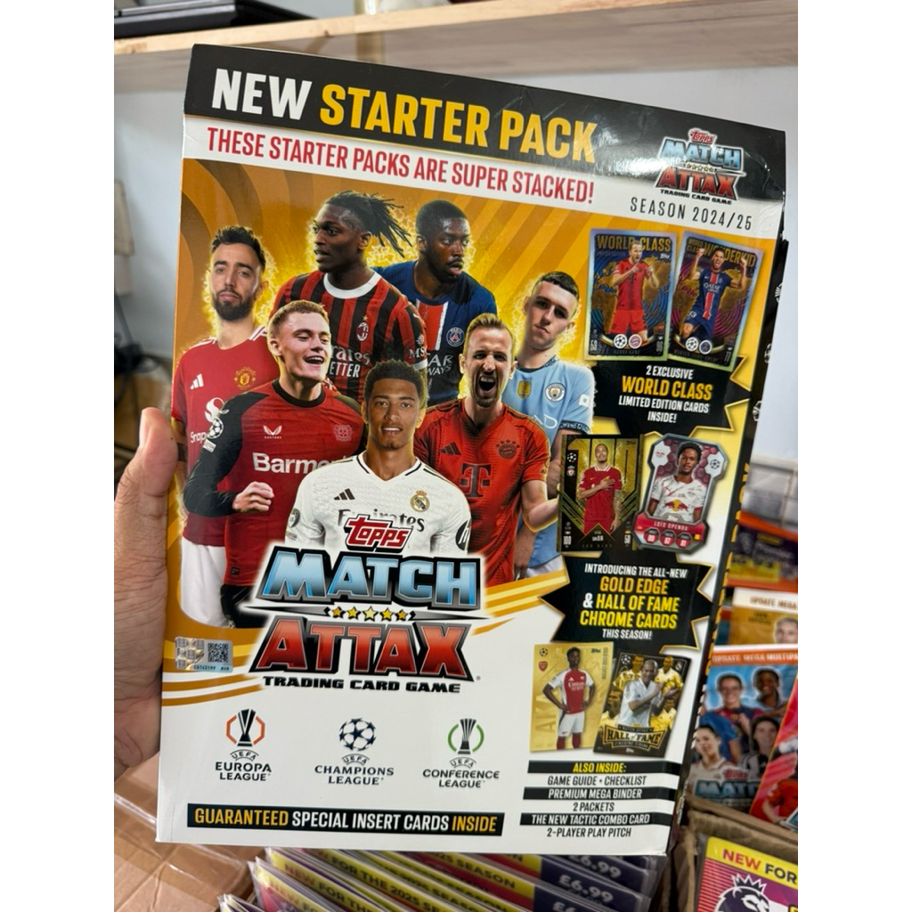 [ Starter Pack Match Attax 2024/25 ] Topps Match Attax Starter Pack ...