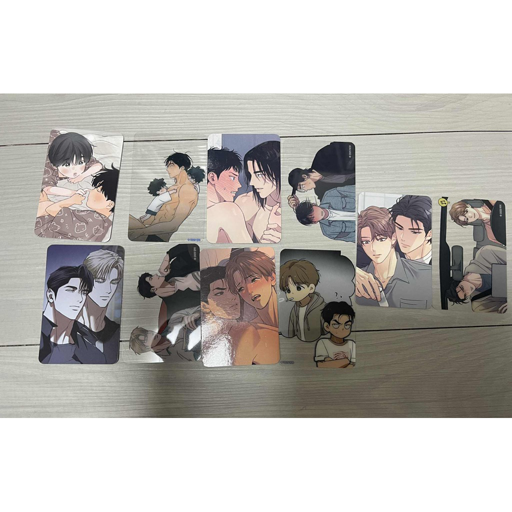 韓国BL LEZHIN: DAYBREAK POP-UP Backlight Gift Lezhin Pop up Store Daybreak Card BL Manhwa Backlight Jinx