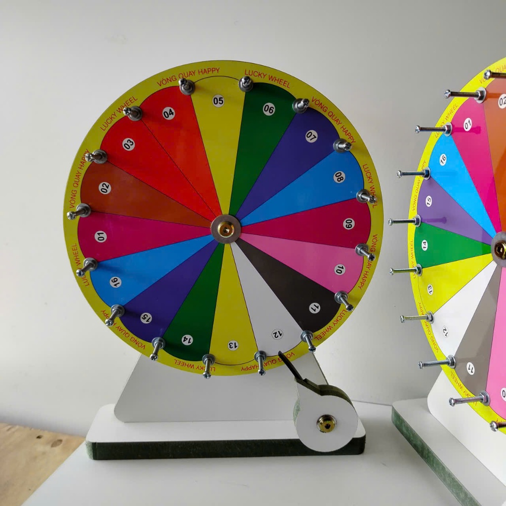 Magic wheel (Flower 16 - Border bolt - Diameter 25cm x Height 35cm ...