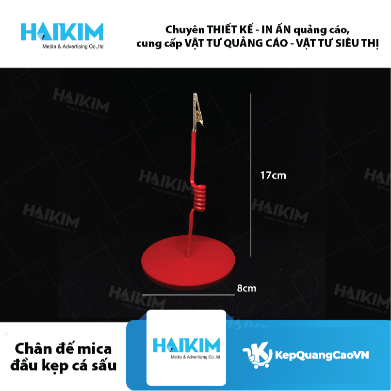 WOBBLER TRANSPARENT Clamp Head, TABLE STAND WITH CROCODILE Clamp Head ...
