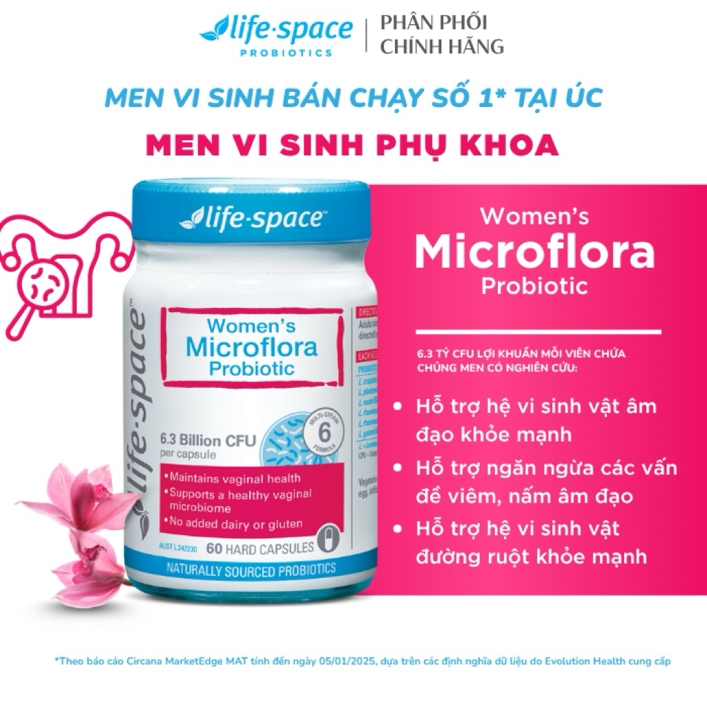 Lifespace Microflora Gynecological Probiotics | Shopee Malaysia