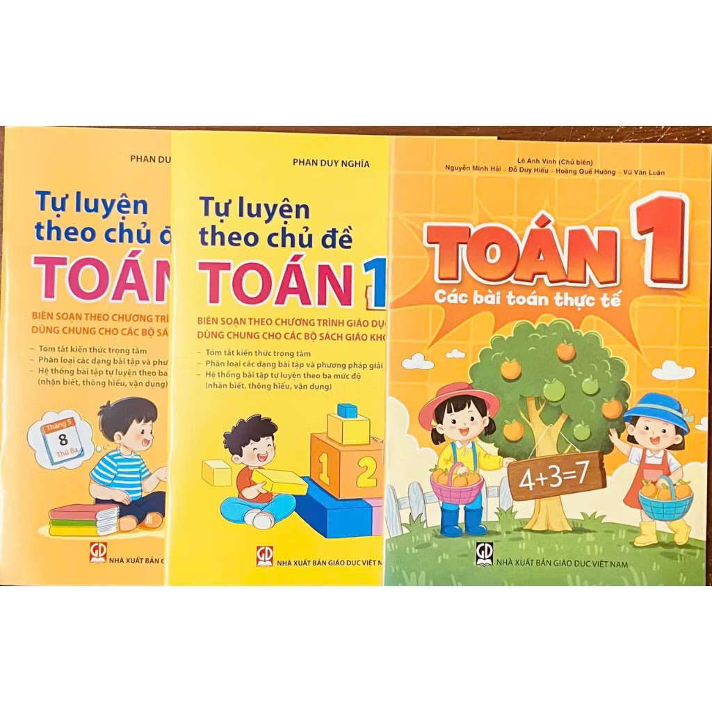 Book - Grade 1 - Self-Practice by Topic + Practical Math Grade 1 (3 ...