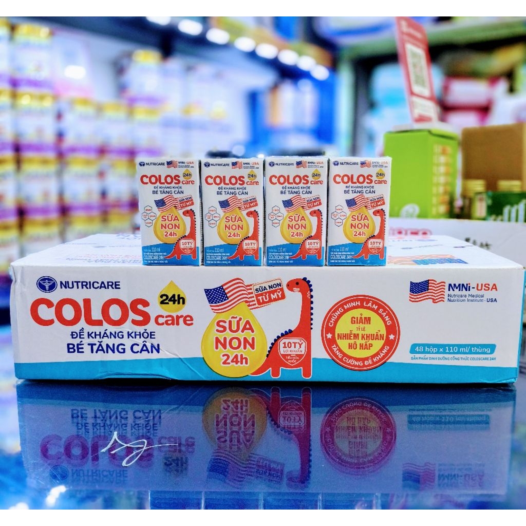 Colos care ready-to-drink milk carton 110ml (48 boxes) | Shopee Malaysia