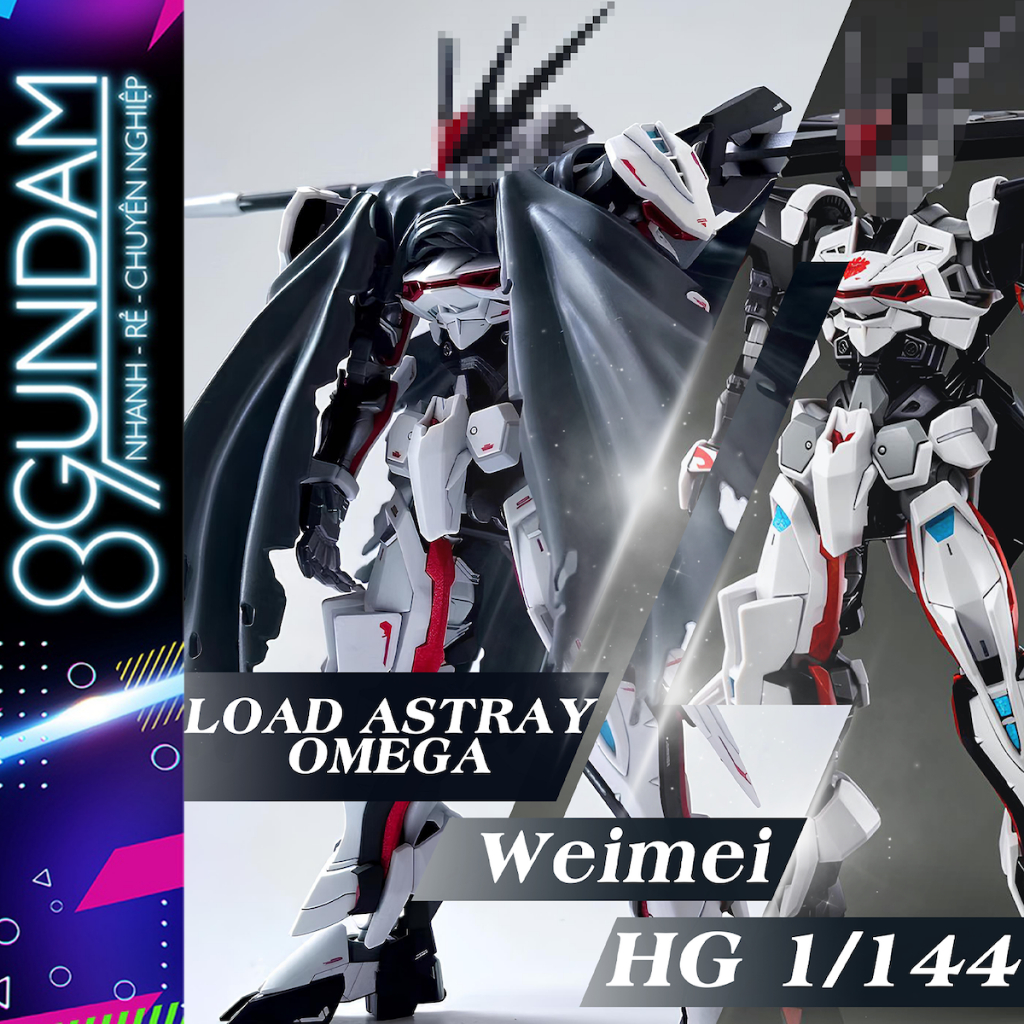 HG Load Astray Omega Assembly Model (free cape + water decal) | Shopee ...