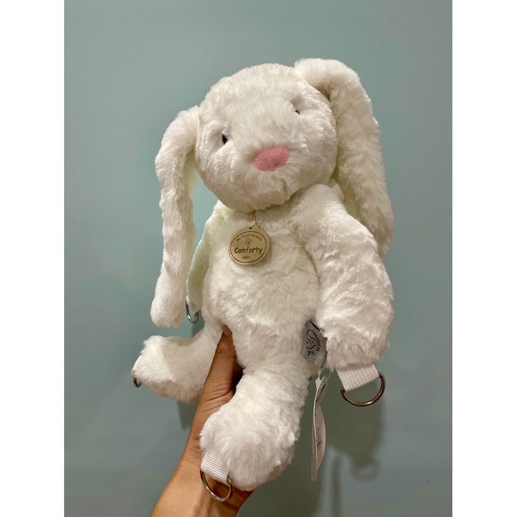 Comforty genuine rabbit backpack teddy bear (new-fulltag) | Shopee Malaysia