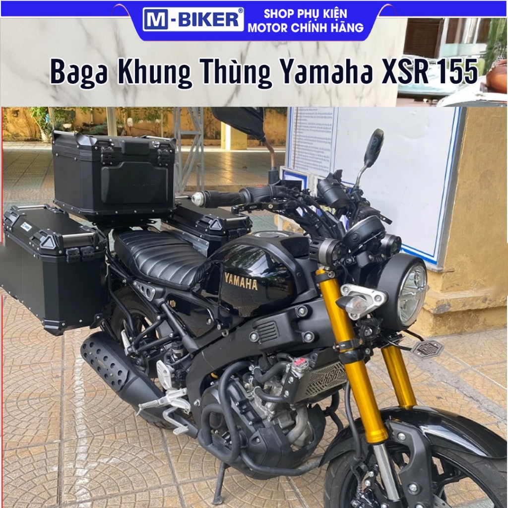 XSR155 MBiker Trunk Frame XSR155 Trunk Frame Mounted with Standard Zinc ...